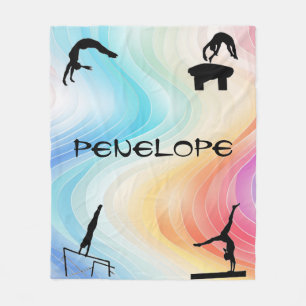 Manta Polar Chicas Eventos de Gimnasia Sparkly Blanket