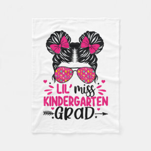 Manta Polar Chicas graduados de Miss Kindergarten