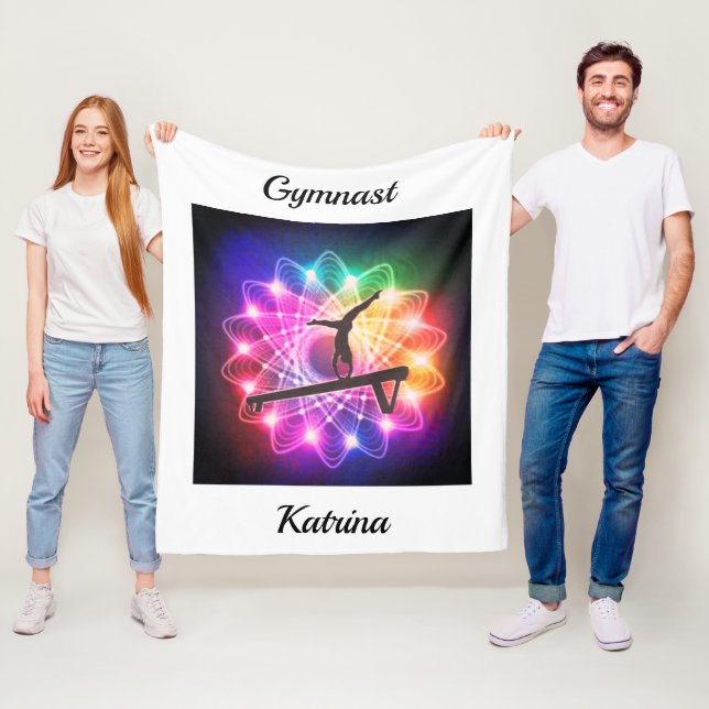 Manta Polar Chicas Gymnast Balance Beam Personalizado (In situ)