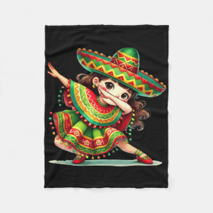 Manta Polar Chicas mexicanos engañados Cinco De Mayo Poncho S