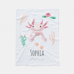 Manta Polar Chicas niños curados y extravagantes felices rosa