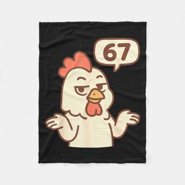 Manta Polar Chicken 67 Meme Six Seven Funny Gen Alpha  (Anverso)