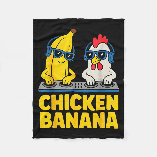 Manta Polar Chicken Banana Dj  (Anverso)