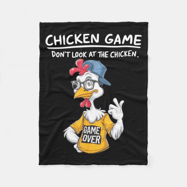 Manta Polar Chicken Game Humorous Family Tee - Uni-adults &amp (Anverso)