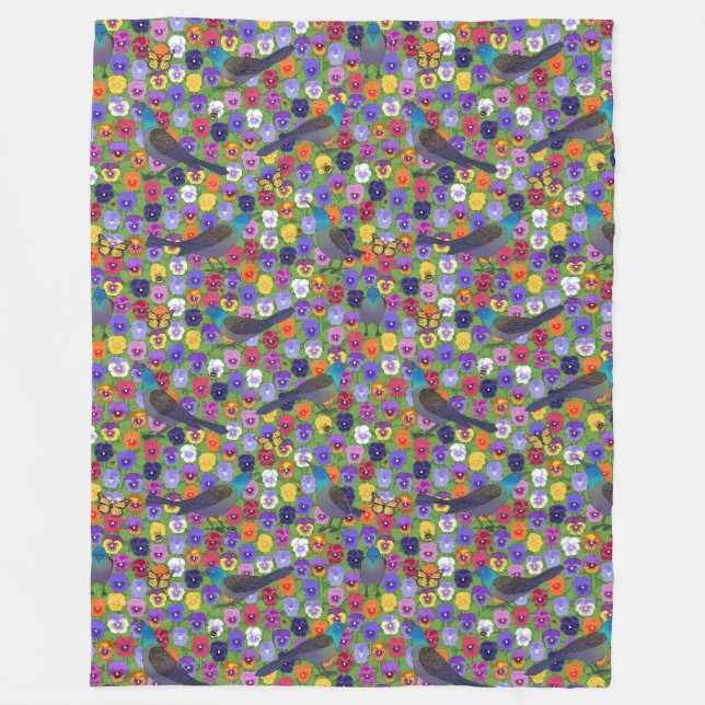 Manta Polar chicles y pansias (Anverso)