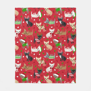 Manta Polar Chihuahua All Coats navidades