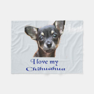 Manta Polar Chihuahua Fleece Blanket