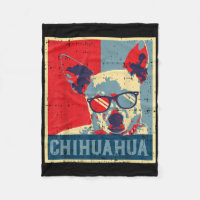 Chihuahua Obama Poster Vintage Chiwawa Perro Lover