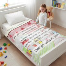 Childs Artwork Colorful Abstract Kids Drawing 