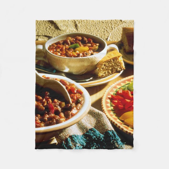 Manta Polar Chili con Cornbread (Anverso)