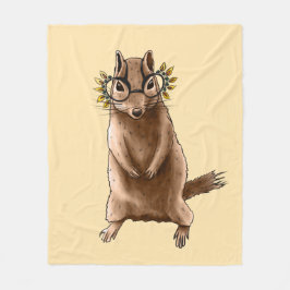 Manta Polar Chipmunk Cute Rodent Animal Hippie