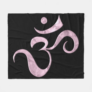 Manta Polar Chispa Rosa Om