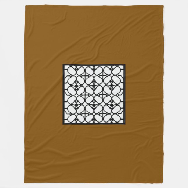 Manta Polar Chocolate Fashion Large (Anverso)