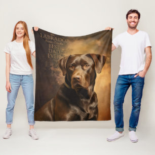 Manta Polar Chocolate Lab Dad