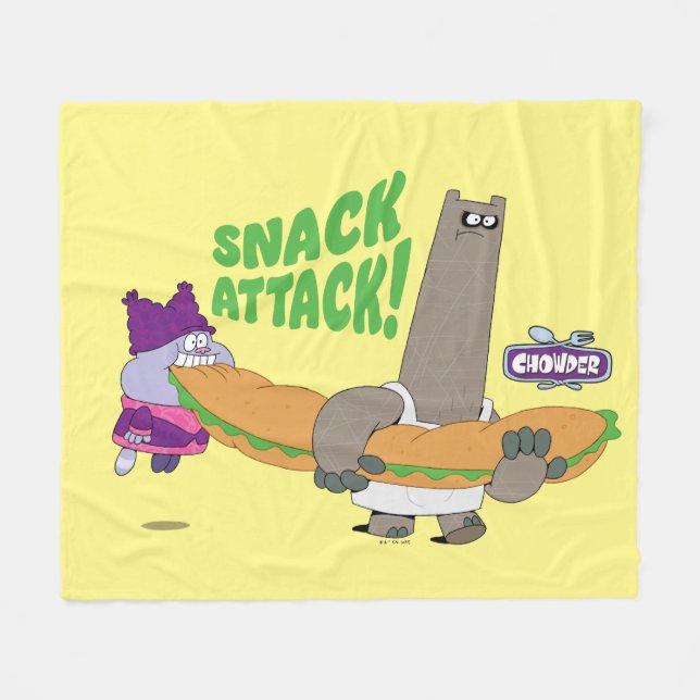 Manta Polar Chowder y Shnitzel (Frente (Horizontal))