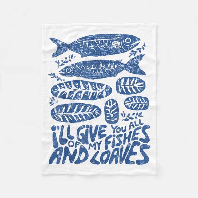 Manta Polar Christian 2 Fishes 5 Breads 5000 Against  (Anverso)