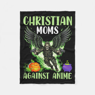 Manta Polar Christian Moms Against Anime Skeleton Angel Wings 