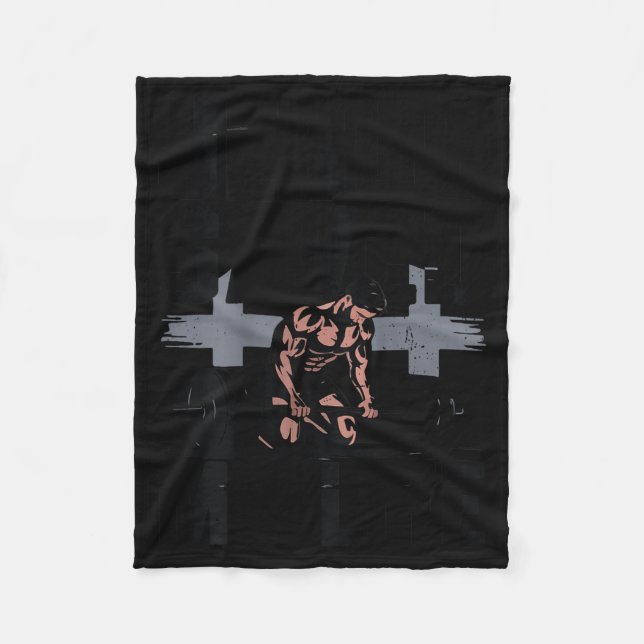 Manta Polar Christian Workout Jesus Christ Saved My Life Gym G (Anverso)