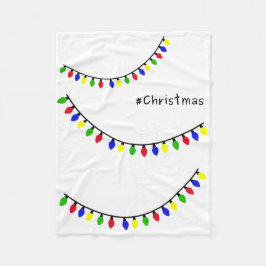 Manta Polar Christmas blanket