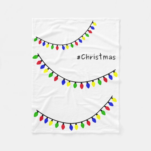 Manta Polar Christmas blanket (Anverso)