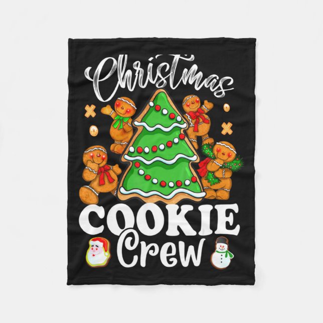 Manta Polar Christmas Cookie Crew Baking Team New Xmas Bakers  (Anverso)