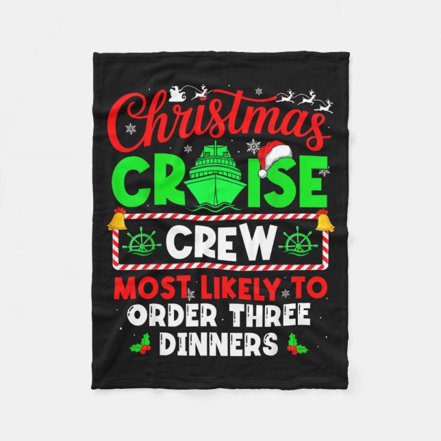 Manta Polar Christmas Cruise Crew Most Likely To Order Three D (Anverso)