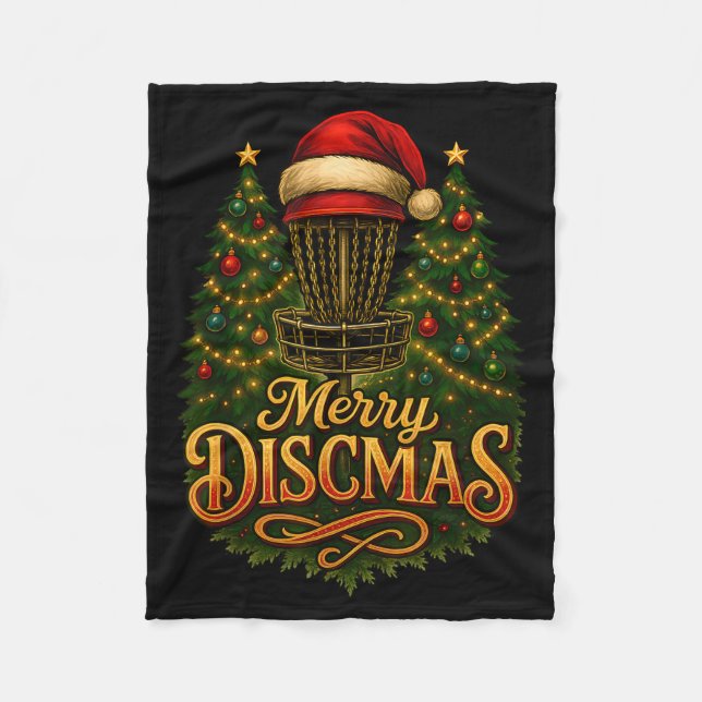 Manta Polar Christmas Disc Golf Merry Discmas  (Anverso)
