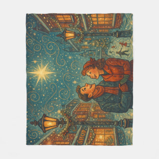 Manta Polar Christmas Love Blanket