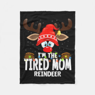 Manta Polar Christmas Matching I'm The Tired Mom Reindeer 