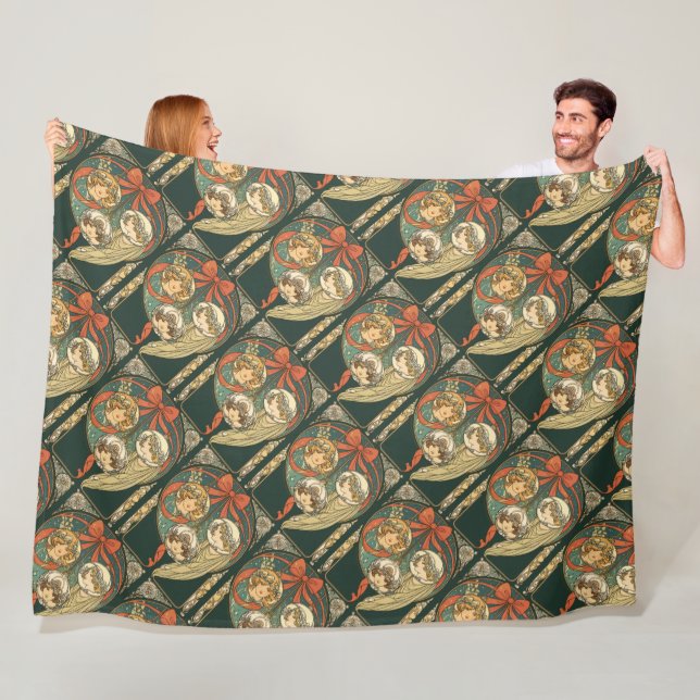 Manta Polar Christmas Ornaments Faith Hope And Charity Vector (In situ)