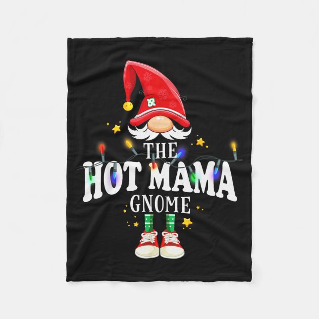 Manta Polar Christmas The Hot Mama Gnome X-mas Matching Pjs  (Anverso)