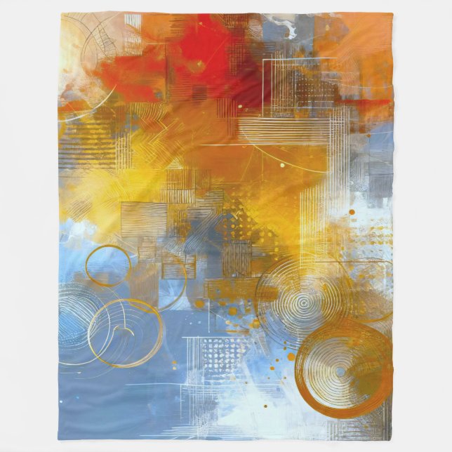 Manta Polar Chromatische Skyline: Puls der urbanen Abstraktion (Anverso)