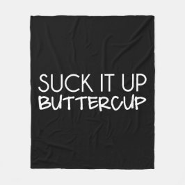 Manta Polar Chúpelo encima de ranúnculo