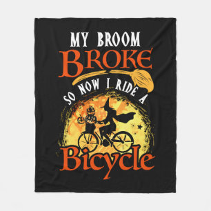 Manta Polar Ciclismo Halloween Conductor de bicicletas 102 Bic