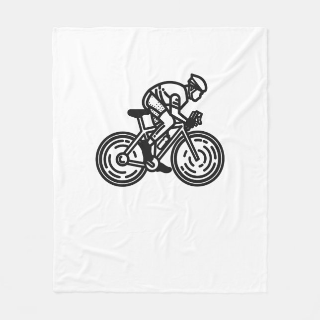Manta Polar ciclista de velocidad (Anverso)