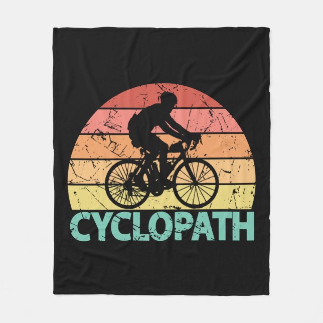 Manta Polar Ciclopath divertida (Anverso)