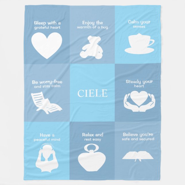 Manta Polar Ciele's Comfort Blanket (Anverso)