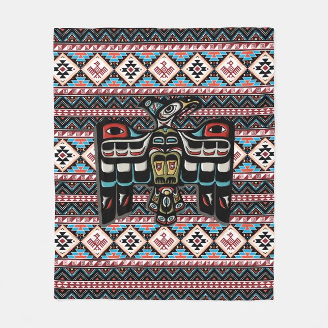 Manta Polar Cielo celestial (Anverso)