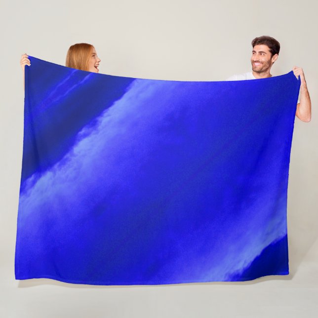 Manta Polar Cielo en azul profundo (In situ)