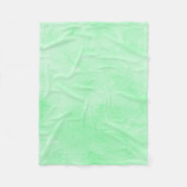 Manta Polar Cielo nublado precioso del batik de la verde menta