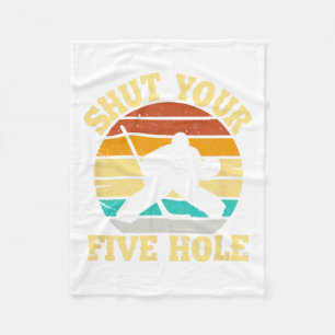 Manta Polar Cierra tu divertido hoyo de cinco hoyos