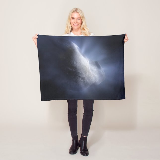 Manta Polar Cierre Ilustrativo Del Comet Tempel. (In situ)