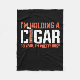 Manta Polar Cigar Lover Yo Tengo Un Cigar