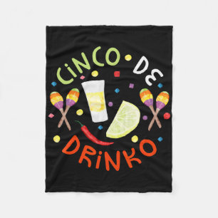 Manta Polar Cinco De Drinko Camisas Mujeres Cinco De Mayo