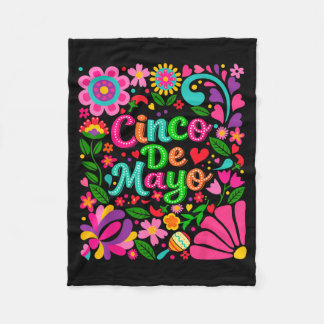 Manta Polar Cinco De Mayo