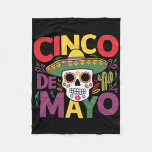 Manta Polar Cinco De Mayo Fiesta Fun Match 5 De Mayo