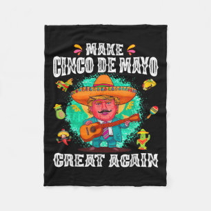 Manta Polar Cinco De Mayo grande nuevamente graciosa tumba mex