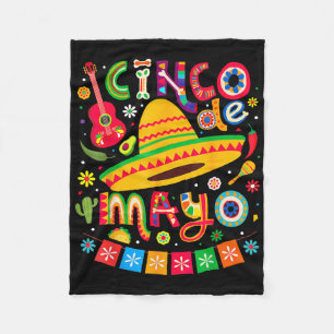 Manta Polar Cinco De Mayo Mexicano Taco Funny 5 De Mayo Lets F