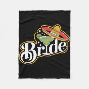 Manta Polar Cinco De Mayo Novia Sombrero Margarita Fiesta Mexi