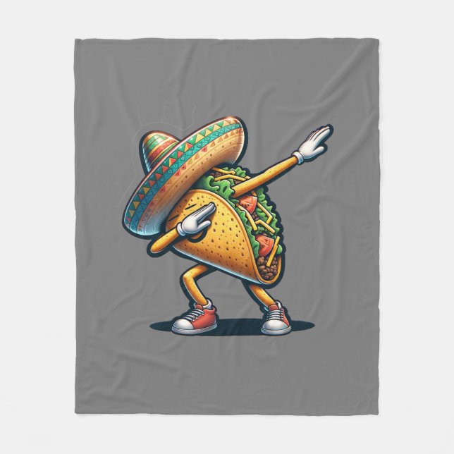 Manta Polar Cinco de Mayo Taco (Anverso)